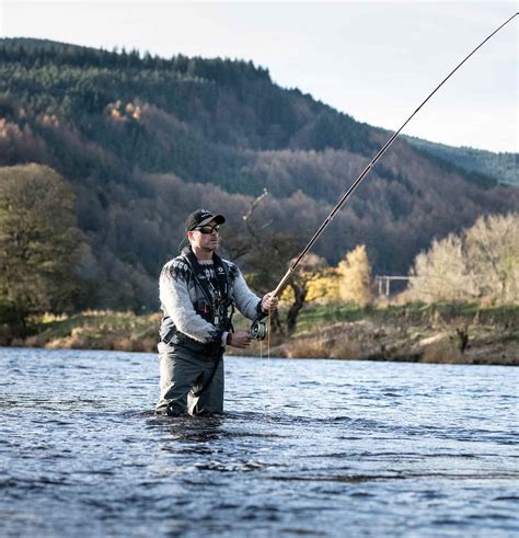 River Tweed Trout and Salmon Fishing Lodge Autumn - Scotland