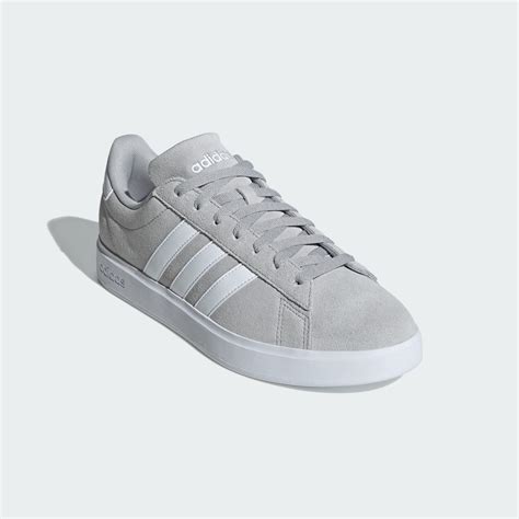 adidas Grand Court 2.0 Shoes - Grey | adidas UAE