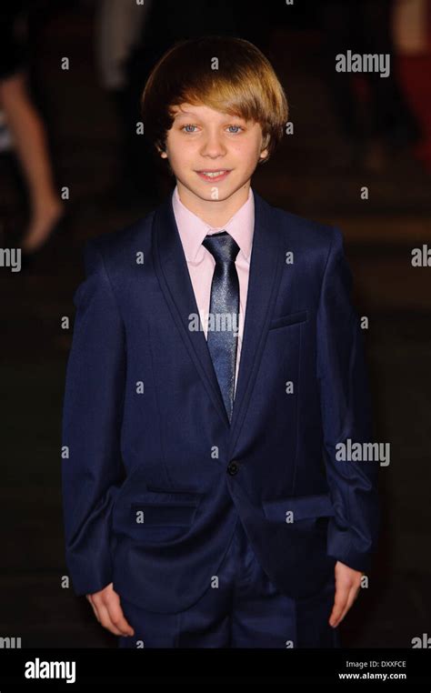 Daniel Huttlestone Les Miserables World Premiere held at the Odeon ...