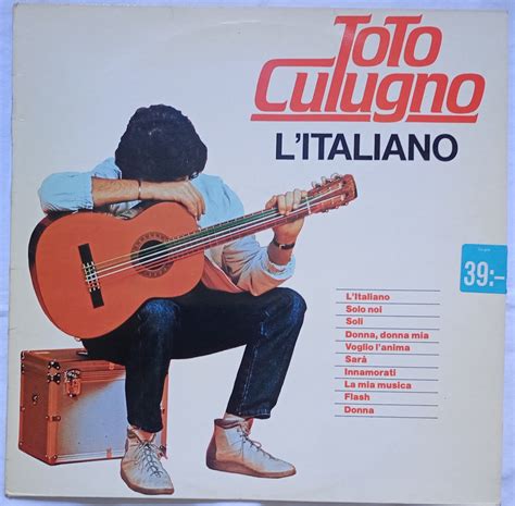 TOTO CUTUGNO - L`ITALIANO - Kupindo.com (72534025)