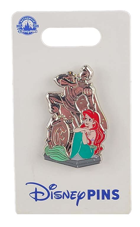 Disney Pin - The Little Mermaid - Ariel and Prince Eric Statue - Parks ...