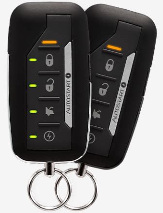 Autostart AS-2386TWS 2-Way LED Remote Starter - Lockdown Security