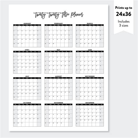 Printable Calender 2023 – Printable Template Calendar