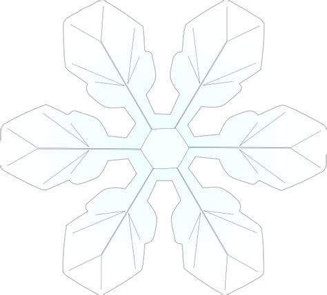 Snowflake clip art (110498) Free SVG Download / 4 Vector