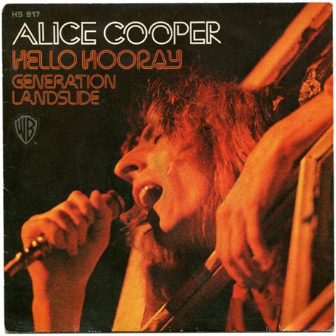 Alice Cooper – Hello Hooray (1973, Vinyl) - Discogs