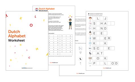 16+ Dutch Worksheets for Beginners PDF Printables