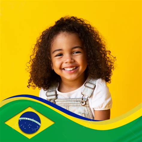 Moldura Foto do Perfil Bandeira do Brasil na Copa - Montagem de Fotos