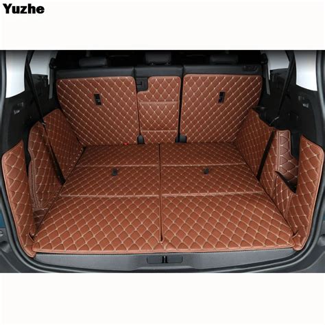 Yuzhe Custom car trunk mat For peugeot 5008 508 206 Cargo Liner ...