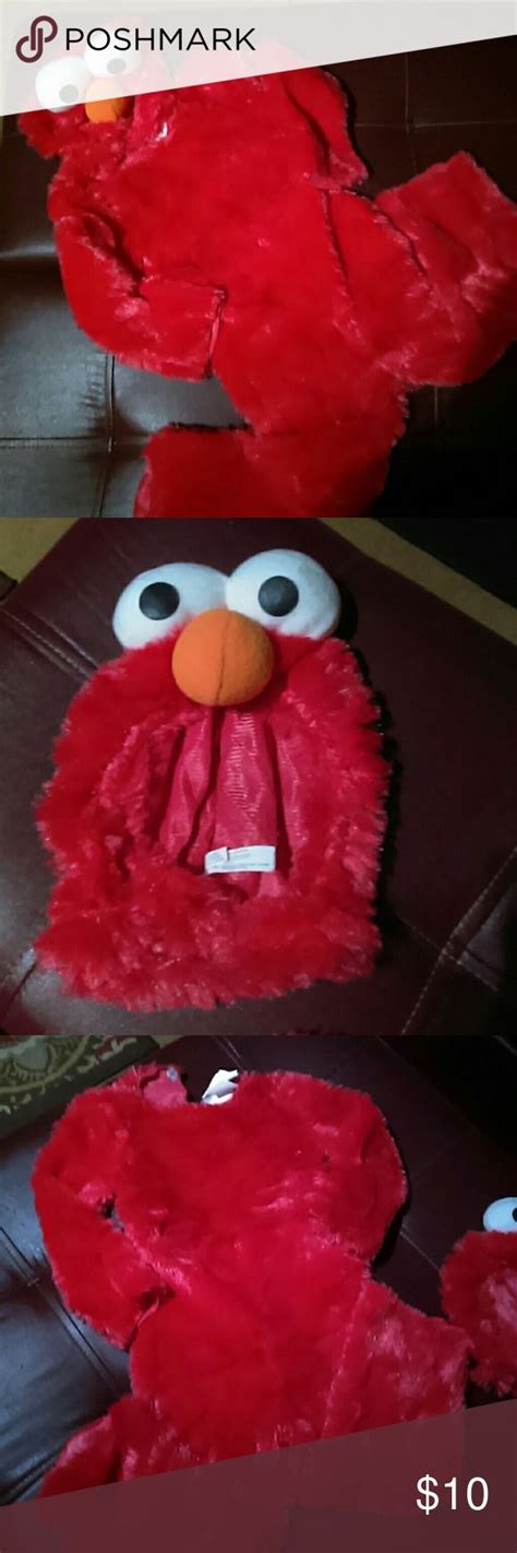 Sesame Street Elmo Halloween COSTUME | Elmo halloween costume, Sesame street costumes, Sesame street