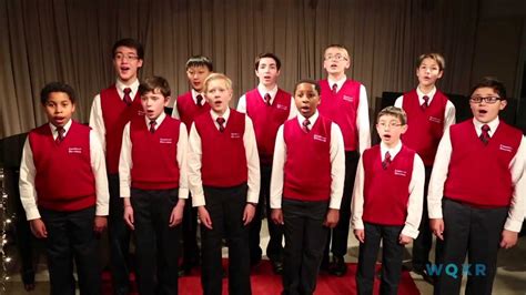 The American Boychoir Sings Christmas Songs in the WQXR Studio - YouTube