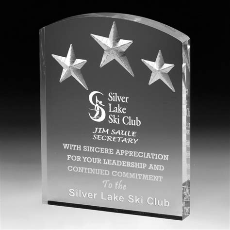 Freestanding Acrylic Award - Laser Engraving with your logo | ImprintLogo.com