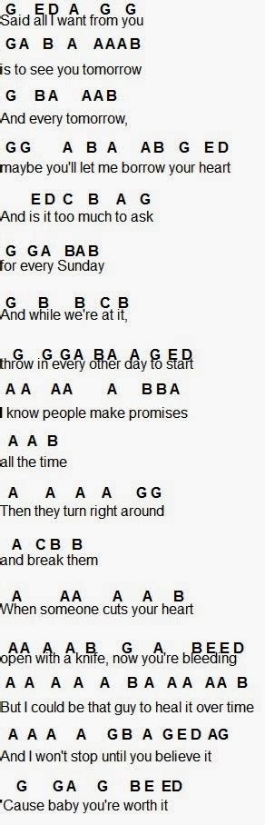 Flute Sheet Music: Not A Bad Thing