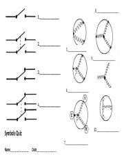 Electrical Symbols Quiz.pptx - 8. 1. 2. 5. 9. 3. 6. 4. 10. Symbols Quiz 7. Name Date Identify ...