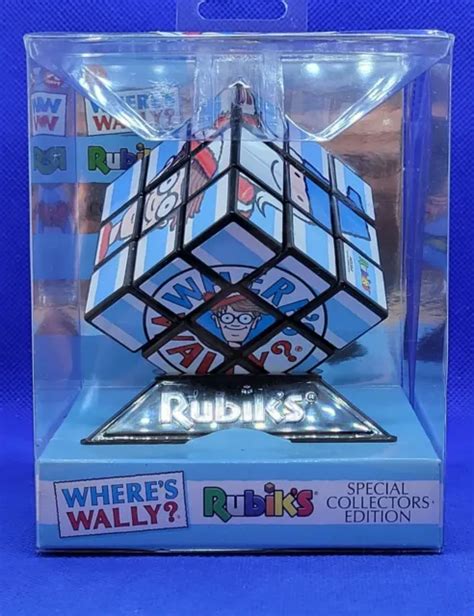 RUBIK'S CUBE. 3X3X3. WHERE'S WALLY, SPECIAL COLLECTORS EDITION. GREAT ITEM. EUR 23,10 - PicClick IT