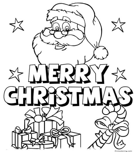 Merry Christmas Letter Coloring Page by ColoringPager on DeviantArt