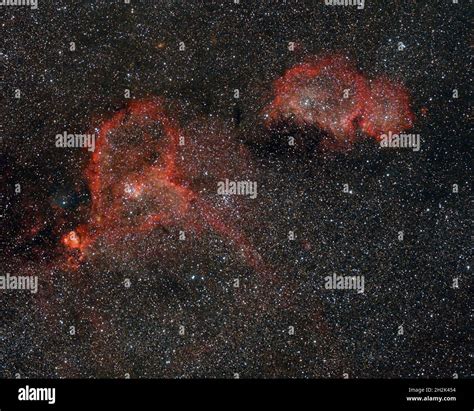 Heart and Soul nebula Stock Photo - Alamy