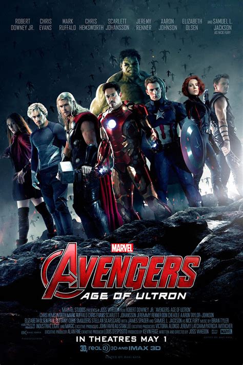 Avengers: Age of Ultron Poster (FM) by krallbaki on DeviantArt