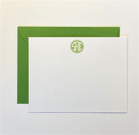 Monogram Stationery Set Personalized Stationery - Etsy