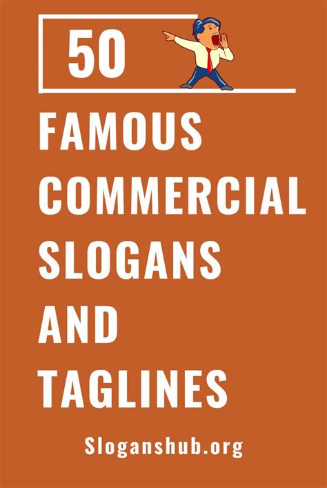 List of Famous Commercial Slogans and Taglines | Slogan, Tagline ...