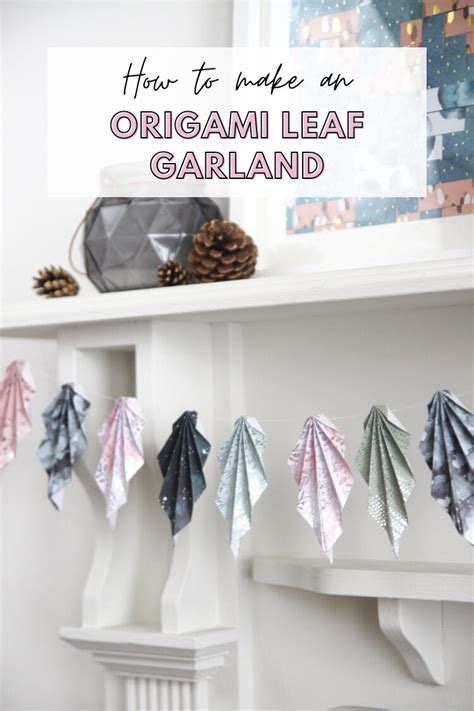 ORIGAMI AUTUMN LEAF GARLAND — Gathering Beauty