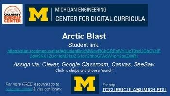 Arctic Blast by U of M Center for Digital Curricula | TpT