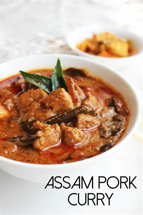 Assam Pork Curry | Foodelicacy