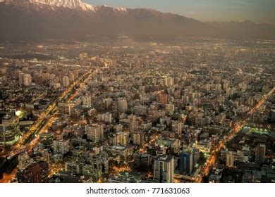 Santiago De Chile Skyline Stock Photo 771631063 | Shutterstock