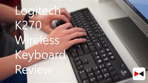 Logitech K270 Wireless Keyboard Review - YouTube