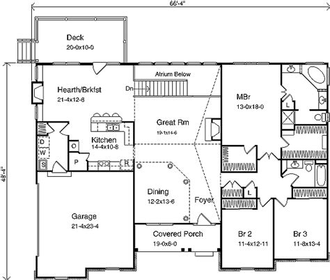 House 1247 Blueprint details, floor plans