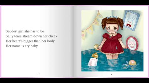 book "cry baby story book" - YouTube