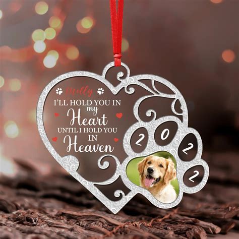 Personalized Pet Ornament Pet Memorial Ornament Dog Cat - Etsy