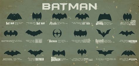 dc - Why are there so many different bat symbols? - Science Fiction & Fantasy Stack Exchange