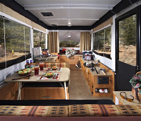 Jayco pop up campers Baja Series interior : Pop Up Camper Reviews