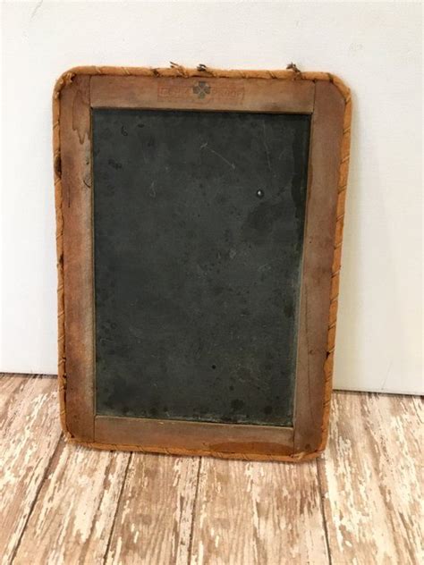 Vintage Slate Chalk Board, Vintage Slate, Child's Slate Chalk Board ...