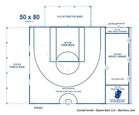 Half court basketball barn – Artofit