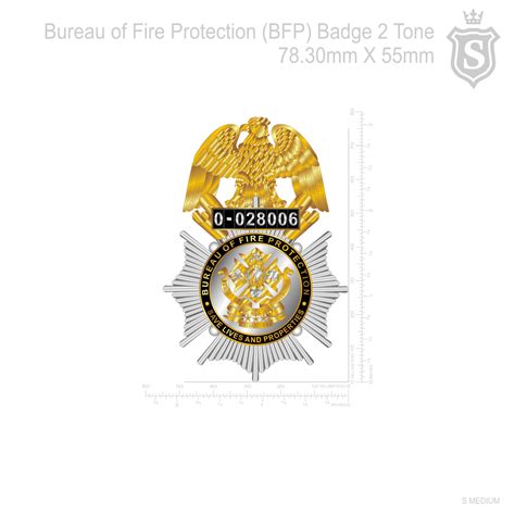 Bureau of Fire Protection (BFP) Badge – Suarez Arts