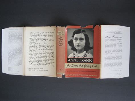 Anne Frank, The Diary of a Young Girl by Anne; (Introduction by Eleanor ...