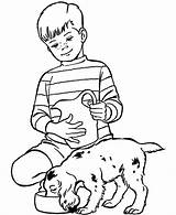 Pet Dog Coloring Page  Free Printable Pages For Kids sketch template