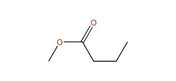 The Pherobase NMR: Methyl butyrate|methyl butyrate|C5H10O2