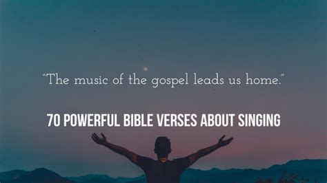 70 Powerful Bible Verses About Singing To The Lord (Singers)