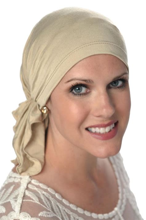 Slip-On™ Scarf - Pre-Tied Scarf for Women with Cancer, Chemo Hair Loss | Cancer scarf, Scarves ...