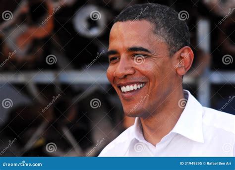 Barack Obama Visit To Israel Editorial Image - Image of middle, east ...