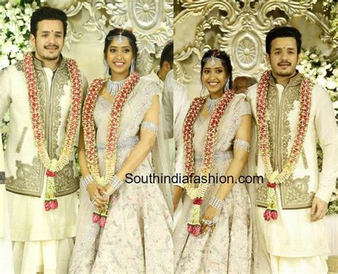 Akhil Akkineni - Shriya Bhupal Engagement – South India Fashion