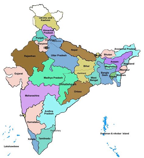 भारत के मानचित्र पर आप को क्या नजर आता है? | India map, Map, India ...