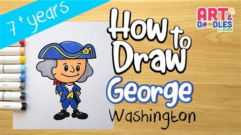 How to Draw GEORGE WASHINGTON | Step by step - YouTube