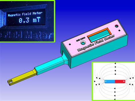 Magnetic Field Meter range +- 200mT (milliTesla) | Arduino Project Hub