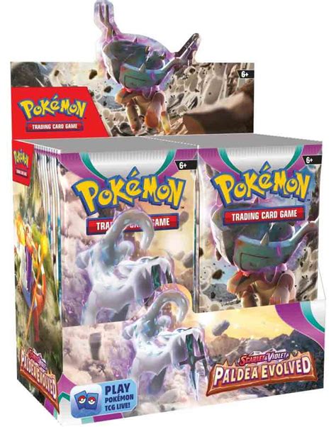 Pokemon TCG Scarlet & Violet Paldea Evolved Booster Box | Diggaz ...