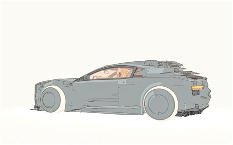 ArtStation - Cyberpunk GTI Prototype, Alex Figini | Automotive ...