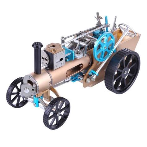 Steam Car Engine Assembly Kit Full Metal Car Engine DIY Build Kit ...