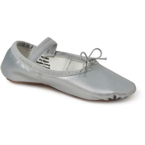 Petite Etoile Kids Ballet Shoes - Silver | BIG W